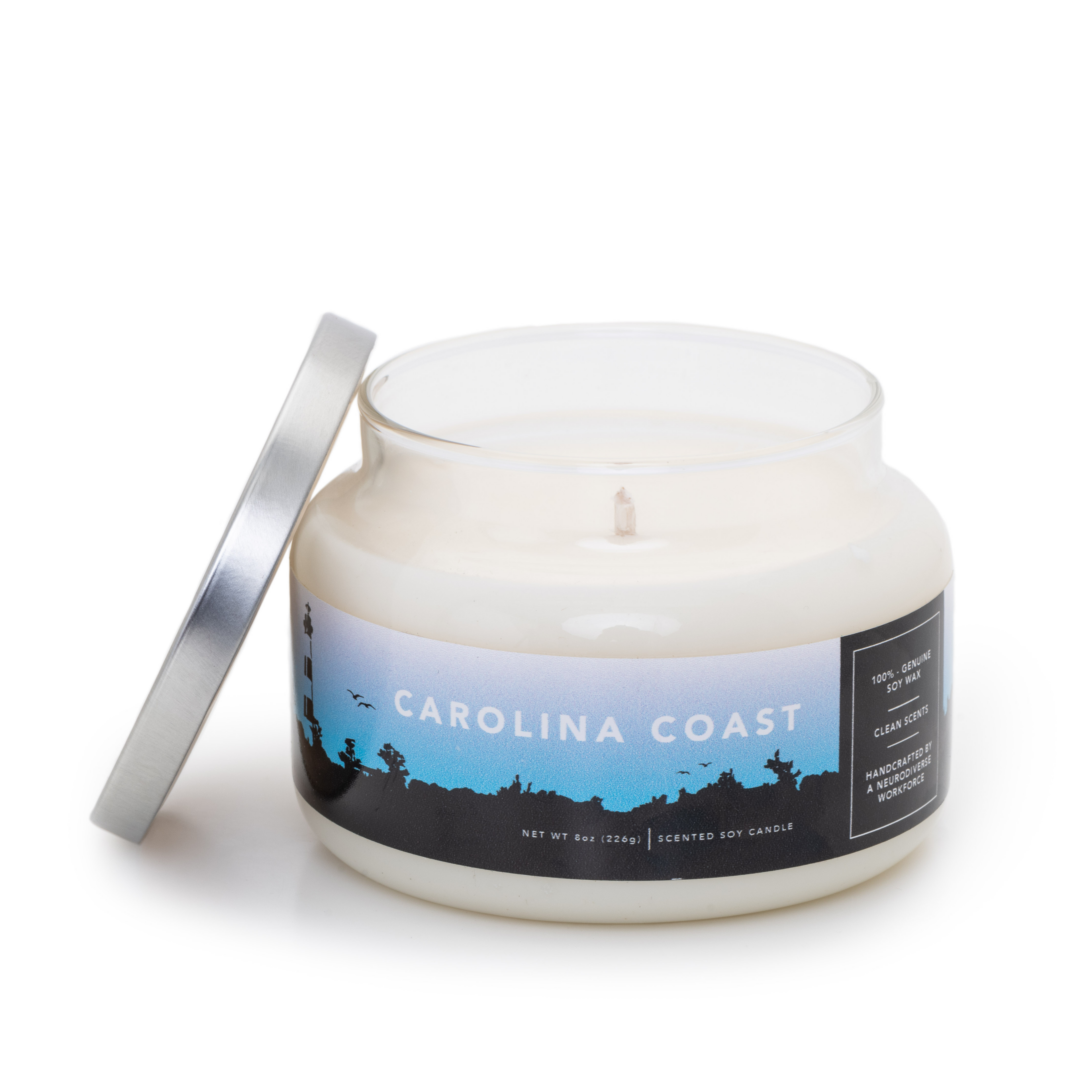 Carolina Coast Apothecary Jar Scented Candle