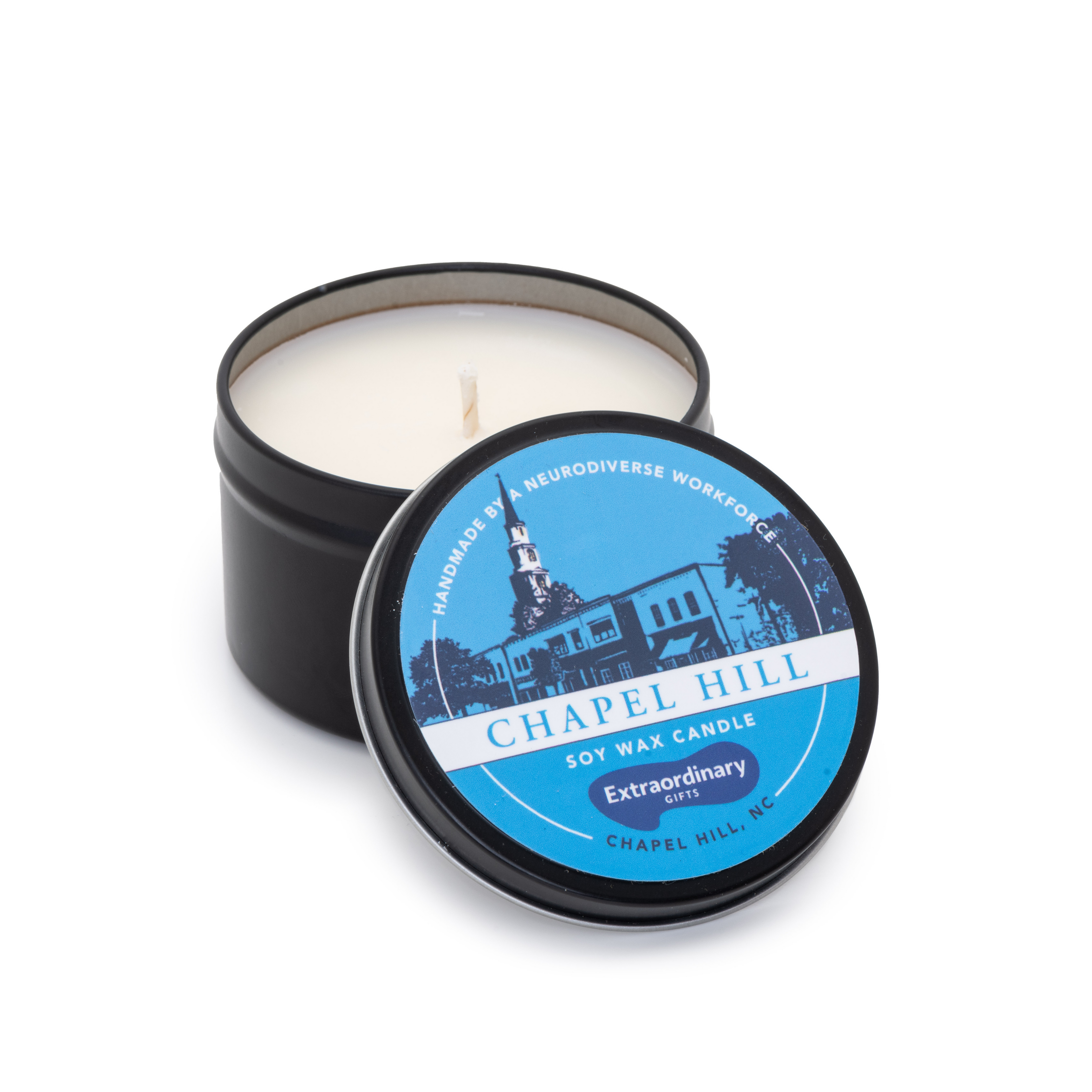 Chapel Hill Scented Candle Tin