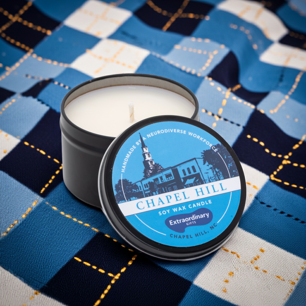 Chapel Hill Scented Candle Tin