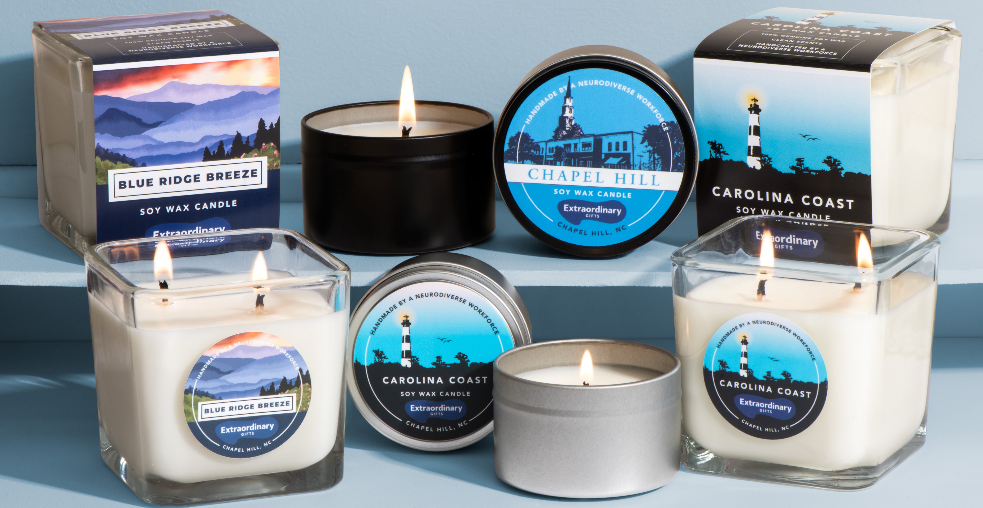 Extraordinary Ventures North Carolina Candles
