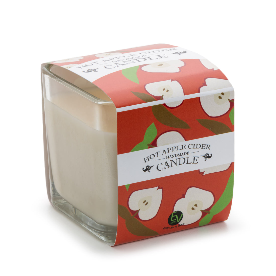 Hot Apple Cider Soy Candle, Double Wick
