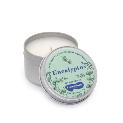 Eucalyptus candle tin