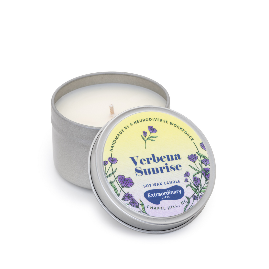 Verbena Sunrise Candle Tin